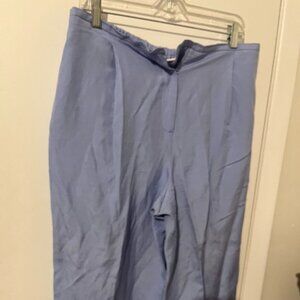 JOSEPHINE CHAUS SILK BLEND PURPLE DRESS PANTS SZ 14